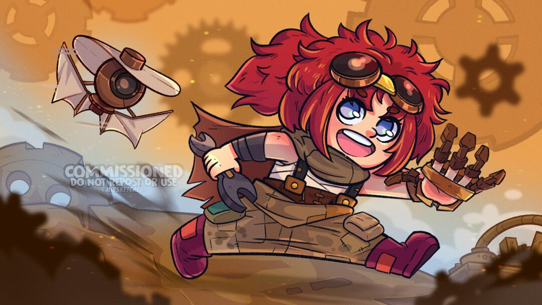 Chibi commission, 2022
