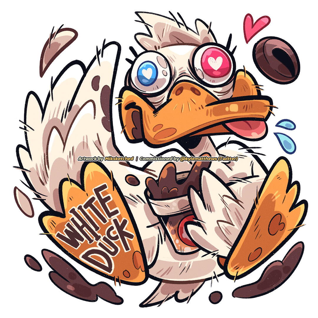 Sticker design commission, 2024