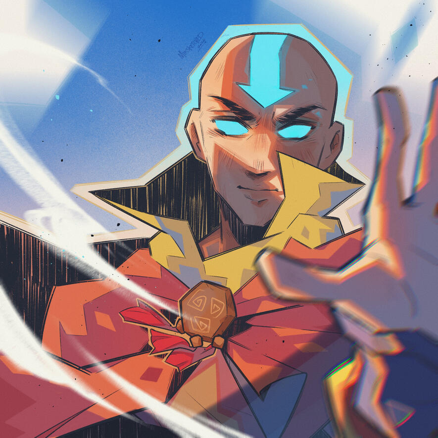 Aang, ATLA (fanart)